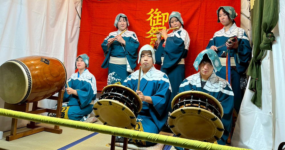 王蔵流の囃子