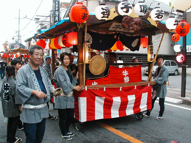 川越百万灯夏まつり おまつり屋台